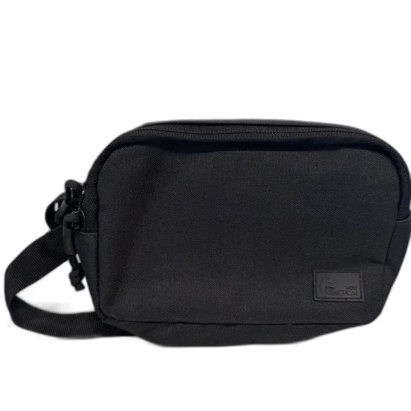 NWOT Wolf Tactical Fanny Pack Dangler Pouch MOLLE Crossbody Waist Bag Black