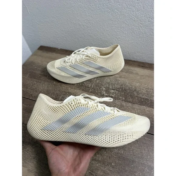 adidas Climacool 4D Laced Off White Silver Metallic Size 10.5 Shoes Sneakers