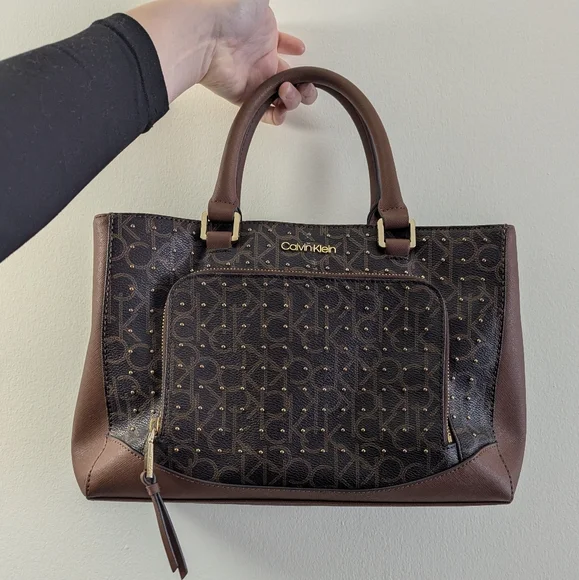 Calvin Klein Studded Handbag