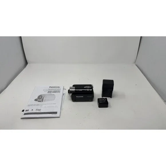 Panasonic SDR-H80 Digital Camcorder 70x Zoom - Black - Works