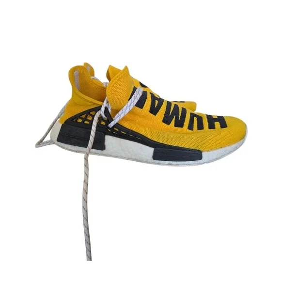 Pharrell Williams×Adidas Human Race Streatwear Statement Sporty Sneakers‎ sz 10