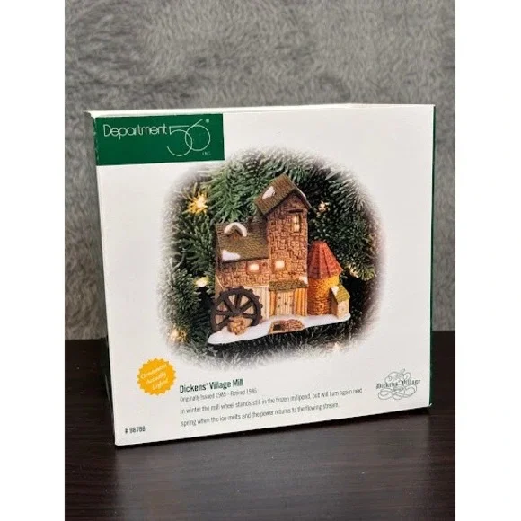 Department 56 Dickens Village Mill Heritage Village Classic Ornament 98766