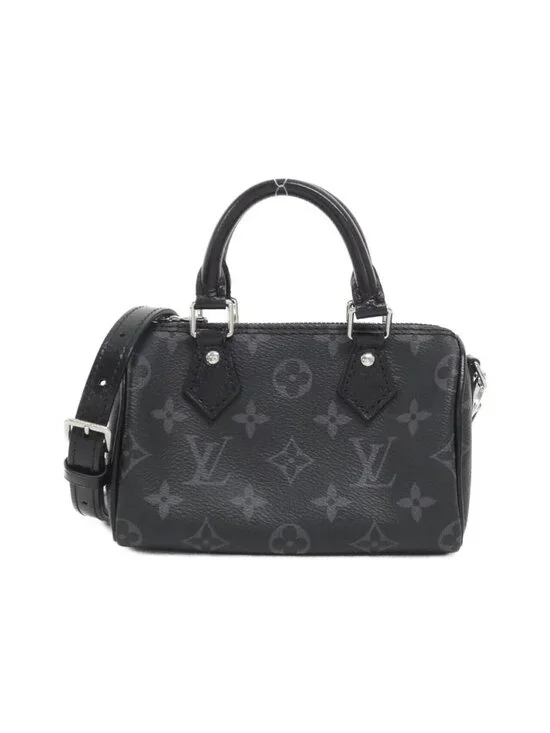 Louis Vuitton Monogram Eclipse Nano Speedy Bag