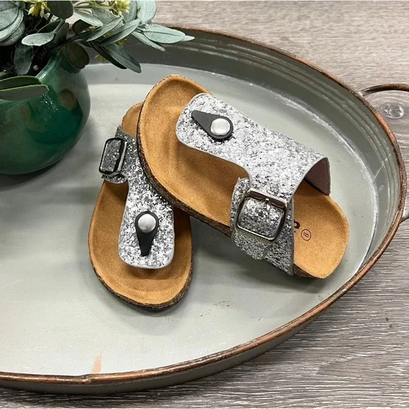 Glitter Girls Boutique Flip Flops Toddler Size 9 New With Box‎