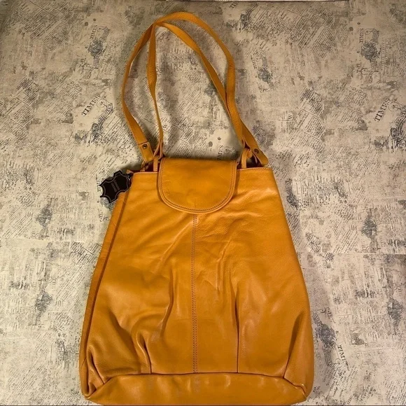 Handcrafted New Delhi Brown Leather Shoulder Bag Artisan Boho Crossbody Purse