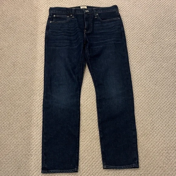 J. Crew Mens 484 slim-fit jeans dark wash 31x30