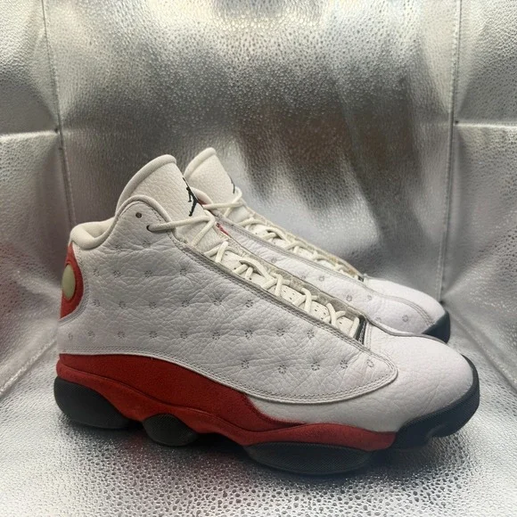 Size 8.5 Jordan 13 Retro Chicago 2016 White/Black-True Red Mens Shoes 414571-122