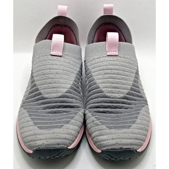Merrell Womens M-Range Hiking Shoes Gray Pink MK161265 Slip On Sz 4US 35EU 3UK
