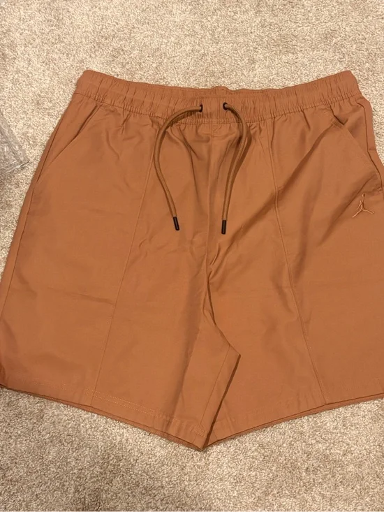 Jordan Men's Athletic Drawstring Shorts - Brown XL