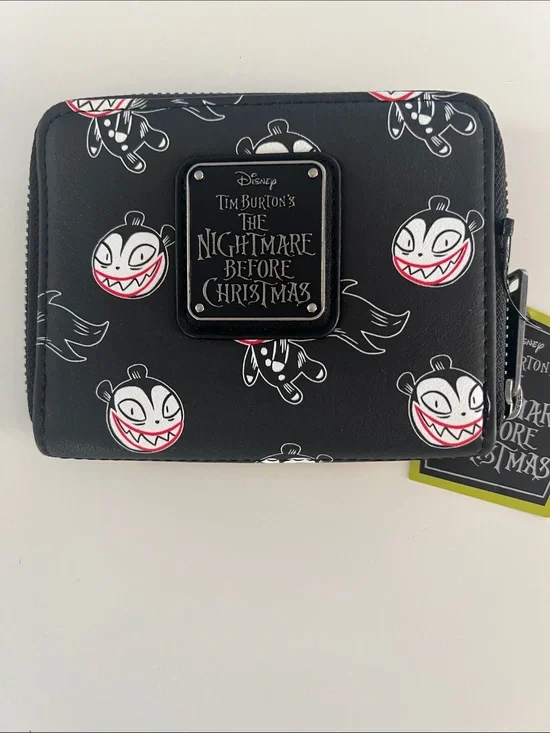 Nightmare Before Christmas Zip Wallet