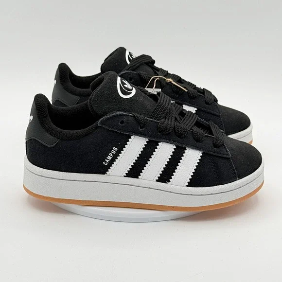 Adidas Campus 00s Childrens 'Black White' / Size 3 / JI4331 Suede, New