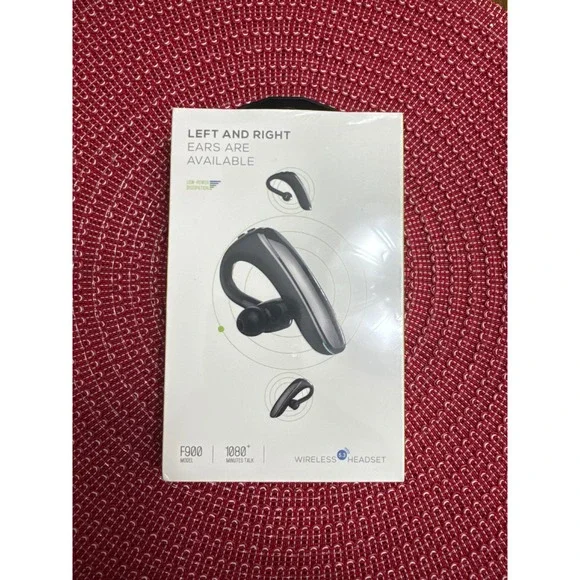 F900 Wireless Headset Bluetooth Earphone 1080 Minutes Talk‎ Time New