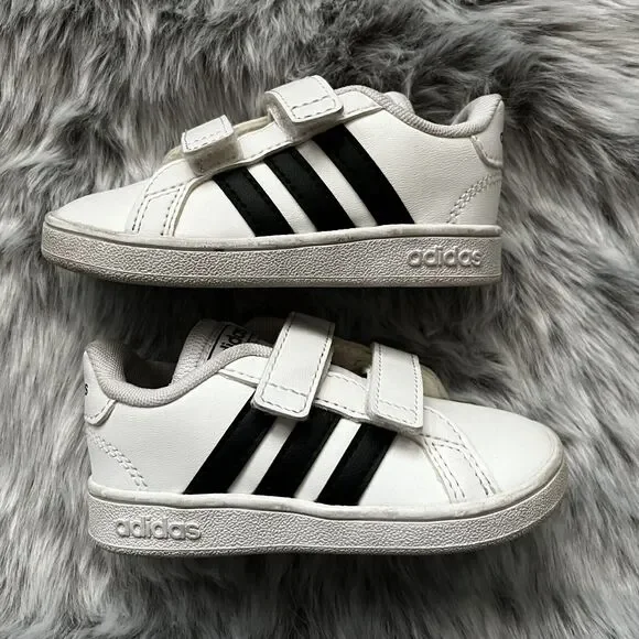 Adidas Grand Court EF0118 Baby Shoes Sneakers Baby 5.5 Boy/Girl INFANT