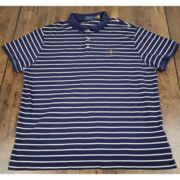 Polo Ralph Lauren Striped Polo Shirt Men's Size XXL