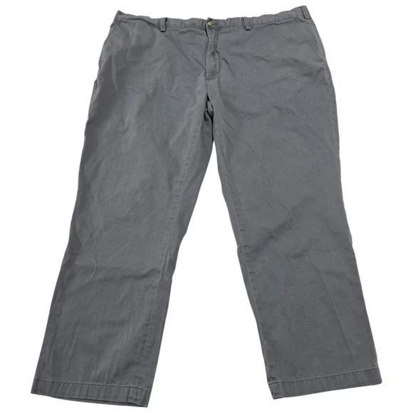Polo Ralph Lauren Men's Classic Fit Pants Gray Chino Size 46Bx30 Straight