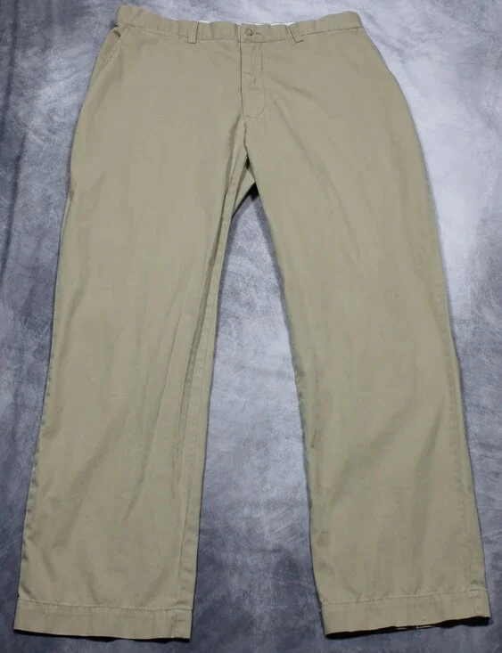 Vintage Polo Ralph Lauren Pants Mens 36x32 Beige Prospect Pant Chino Straight