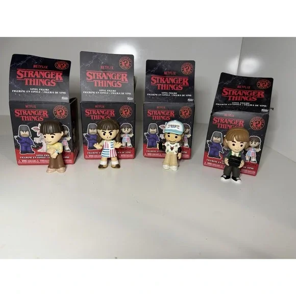 Funko Stranger Things‎ Mystery Minis Vinyl Figures Lot w Boxes Netflix