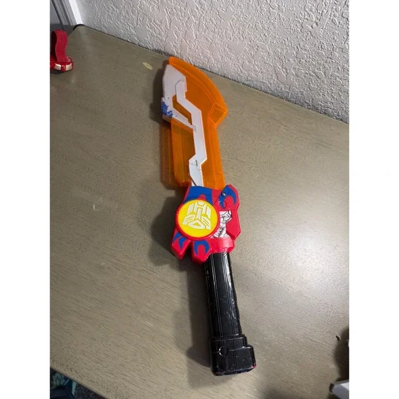 2009 Hasbro Transformers Optimus Prime Cyber‎ Sword Glowing Light Sound Autobots
