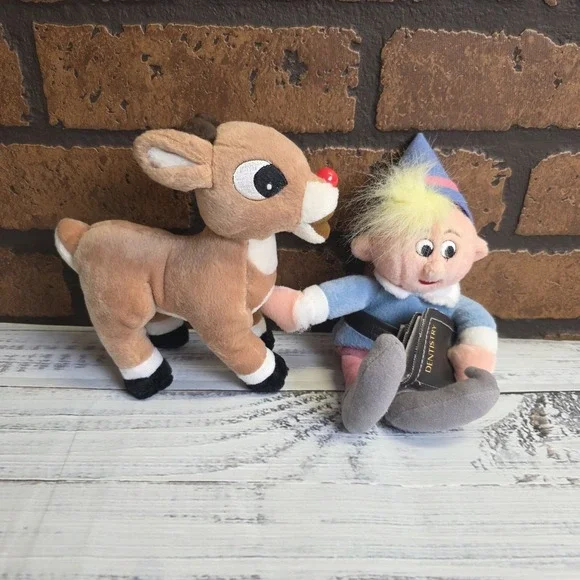 Prestige Rudolph and the Island of Misfit Toys Rudolph And Hermey Plush 2000‎