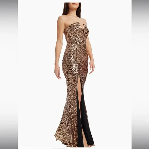 Fernanda Sequin Mermaid Gown‎