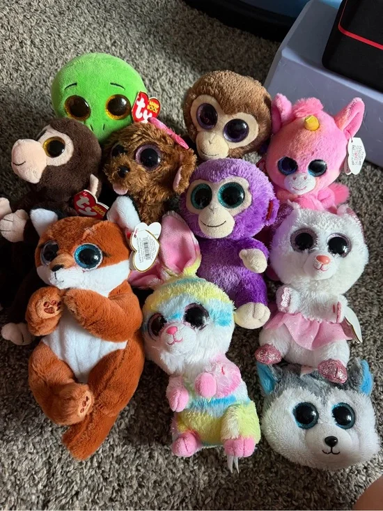 Ty Beanie Boos Plush Toys – Price for the whole lot