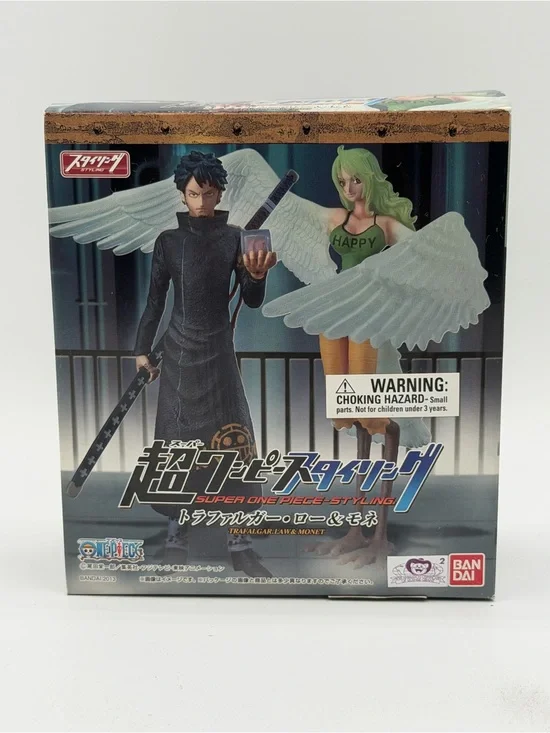 Bandai Super One Piece Styling Trafalgar Law & Monet - Brand New Sealed