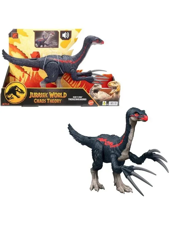 Jurassic World Dinosaur Action Figure - Therizinosaurus with Attack Claws