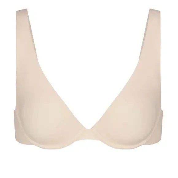 NWT SKIMS Fits‎ Everybody High Apex Bra Sand 32A