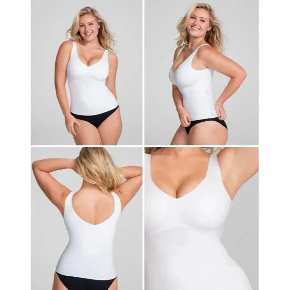 Honeylove‎ Liftwear Tank in Astral White Size 3X