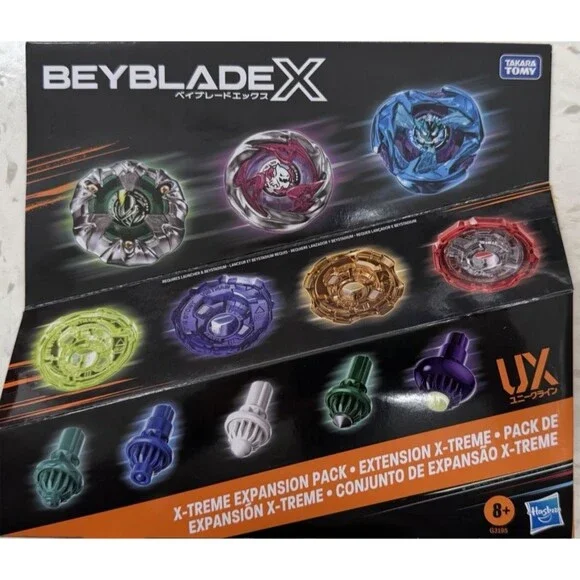 HASBRO Beyblade X X-treme Expansion Pack Customized Set U UX-10 - USA SELLER!