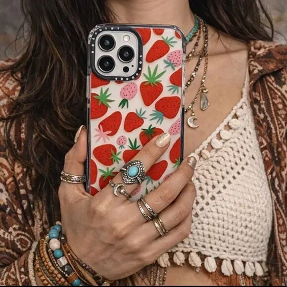 Strawberry Pattern Phone Case
