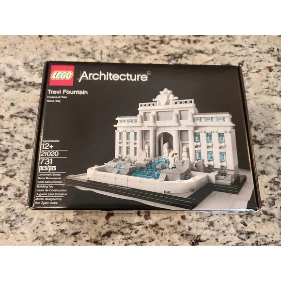 LEGO Architecture Trevi Fountain 21020 Rome Italy Landmark Series NEW