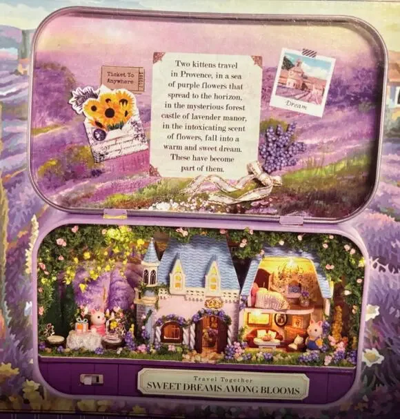 CUTE DIY House Kit Sweet Dreams Among Blooms