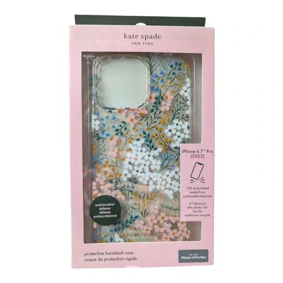 C8-N Kate Spade New York Case Compatible Apple iPhone 14 Pro Max‎ - Flower