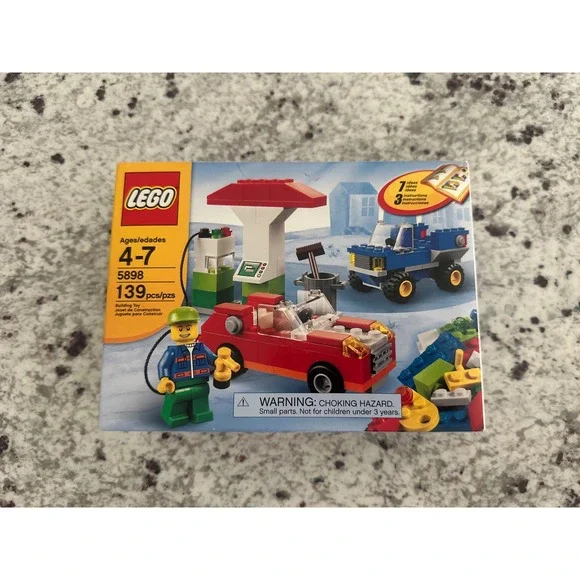 LEGO 5898 Building Set car truck gas New Factory Sealed Retired!