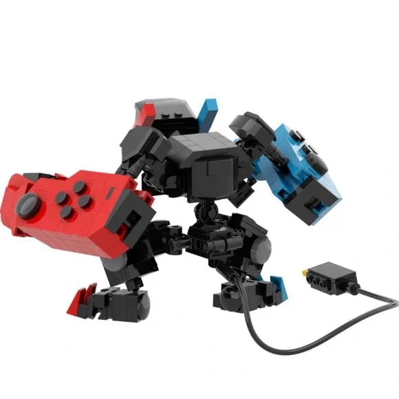 DRZYJ Building Block Set, Classic Swit Game Controller Mech Robot Building