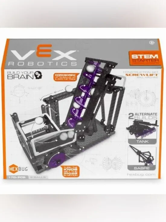 NEW IN BOX HEX BUG Vex Robotics Screw Lift Ball Construction Kit
