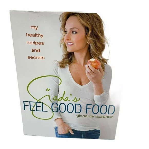 Giada De Laurentiis Feel Good Food Cookbook Personalized‎ Hardcover White