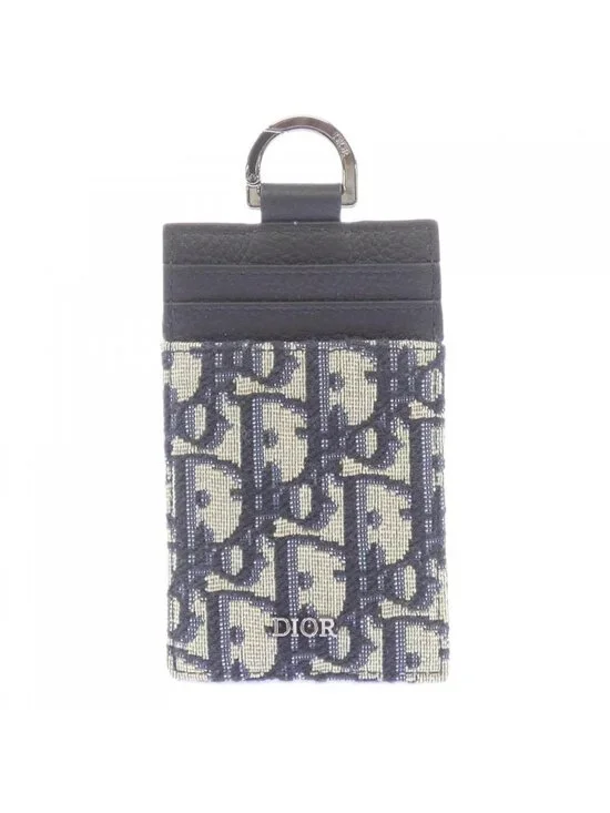 Dior Oblique Jacquard Card Case