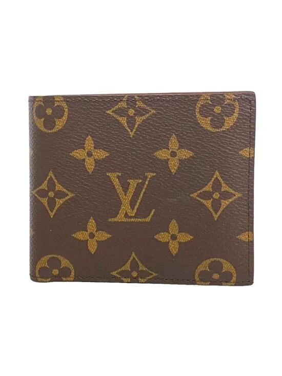 Louis Vuitton Wallet Monogram Portefeuille Marco NM Brown