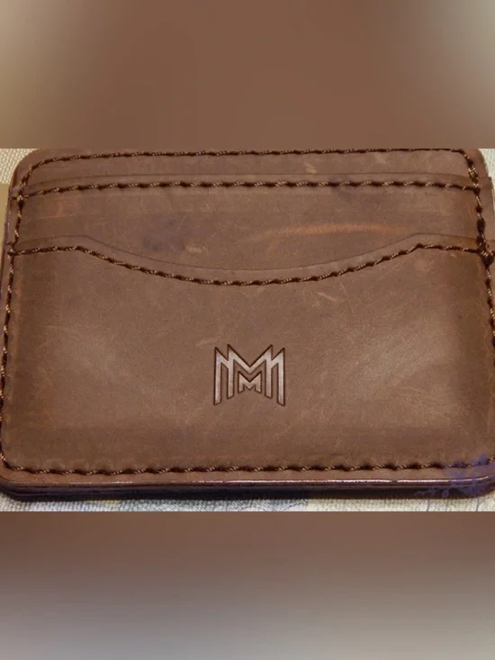 Modern Made Man Men's‎ Brown Leather Wallet