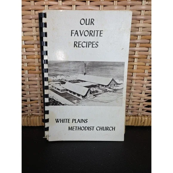 White Plains Methodist Church Cookbook Cary, NC 1965 Local Contributors‎ Vintage