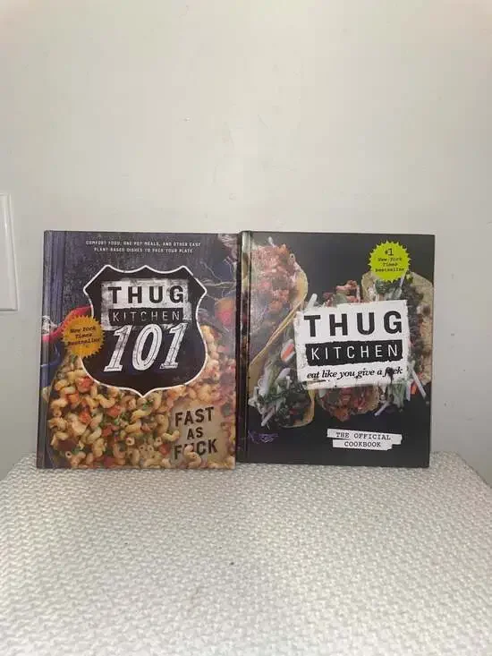 Thug Kitchen 101 and Thug Kitchen The Official Cookbook Set‎