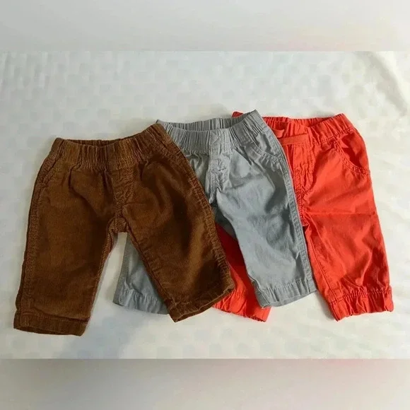 Bundle of three Carter’s Baby Boy Pants (3 Months)
