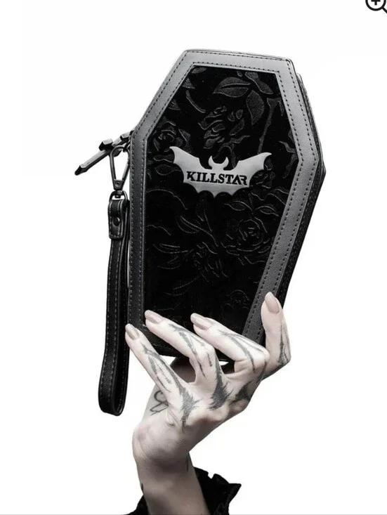 Killstar Vampire's Kiss Coffin Wallet