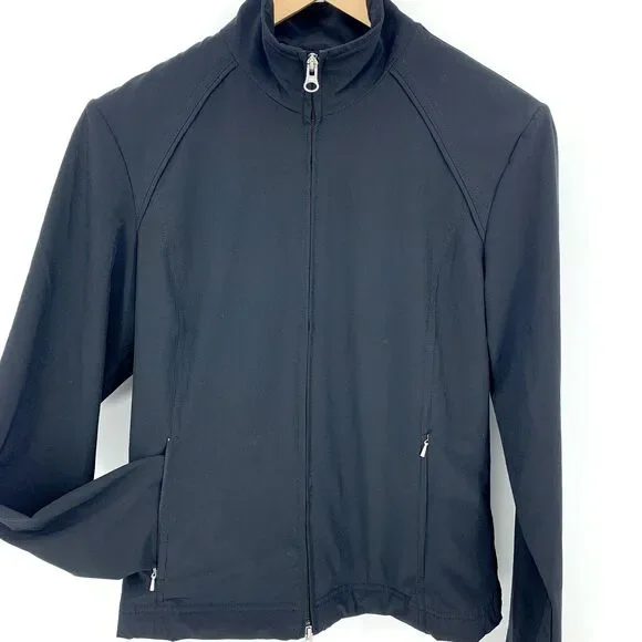 Lucy Tech Active Jacket Black Windbreaker Size S