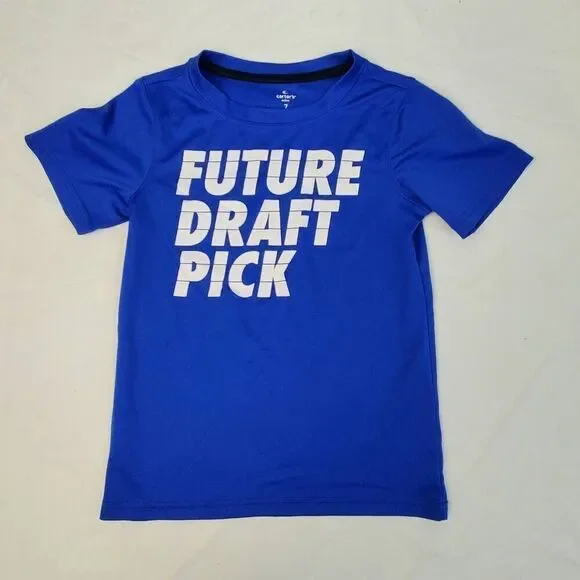 Carters Boys Size 7 Blue T-Shirt