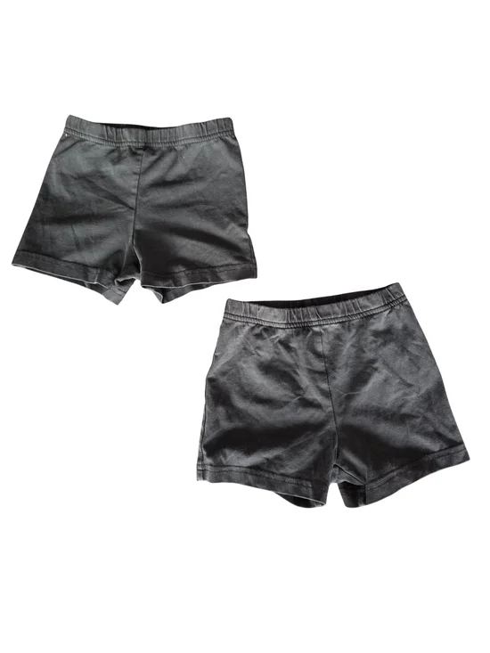 Carter's Black Men's Athletic Cotton Shorts - Set of 2