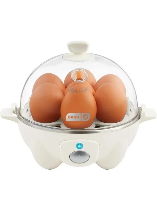 Rapid Egg Cooker for 7 Hard Boiled Eggs, Easy & Efficient Kitchen Gadget