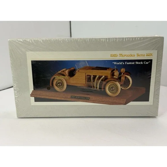 Car Club Of America Wooden Model Kit 1929 Mercedes-Benz‎ SSK Sealed